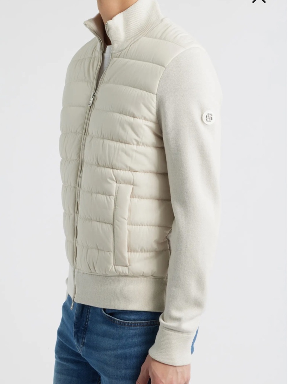 H-Hernesto Mixed Media Jacket - Picture 4 of 11